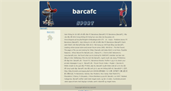 Desktop Screenshot of barcafc.zafriko.pl