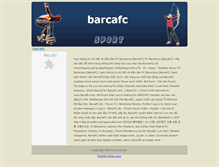 Tablet Screenshot of barcafc.zafriko.pl