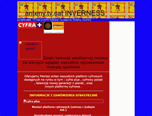 Tablet Screenshot of antenytvsat.zafriko.pl