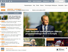 Tablet Screenshot of gospodarkaodpadami.zafriko.pl