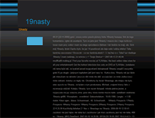 Tablet Screenshot of 19nasty.zafriko.pl