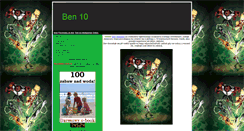 Desktop Screenshot of ben10ten.zafriko.pl