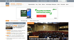 Desktop Screenshot of lagiewnickilas.zafriko.pl