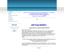 Tablet Screenshot of biolog.zafriko.pl