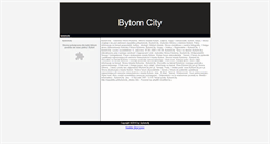 Desktop Screenshot of bytomcity.zafriko.pl