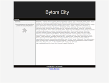 Tablet Screenshot of bytomcity.zafriko.pl