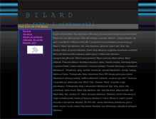 Tablet Screenshot of bilard.zafriko.pl