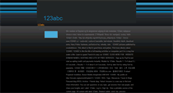 Desktop Screenshot of 123abc.zafriko.pl
