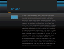 Tablet Screenshot of 123abc.zafriko.pl